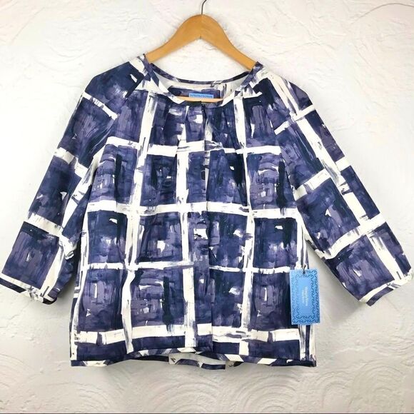 Simply Vera Vera Wang “BluePaint” blazer Jacket-NEW with Tags - Picture 1 of 15